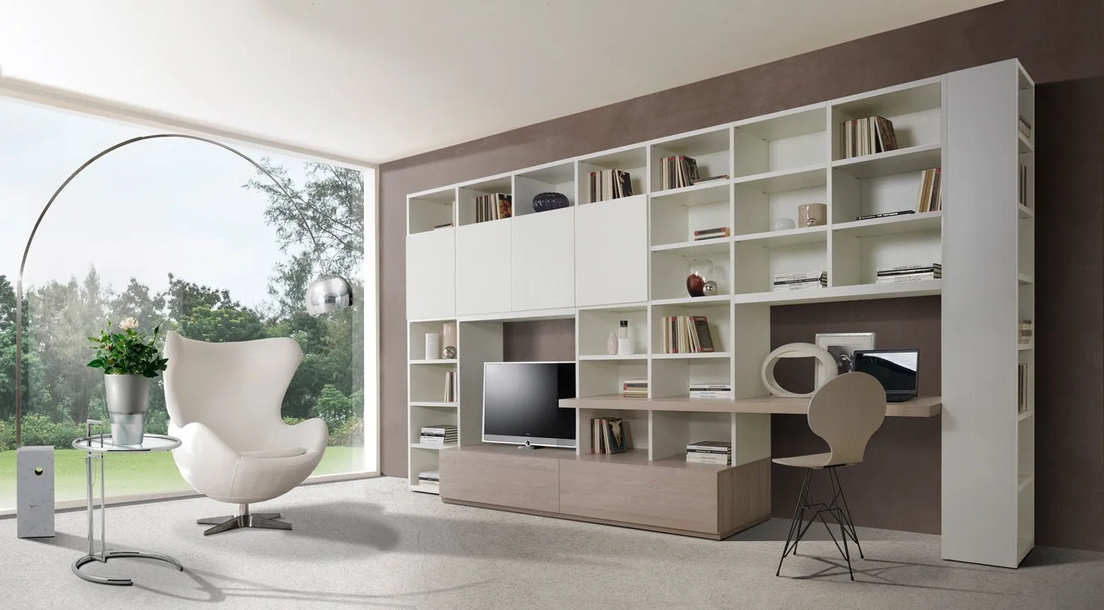 Mobili salotto moderni come arredare il living mobili for Immagini living moderni