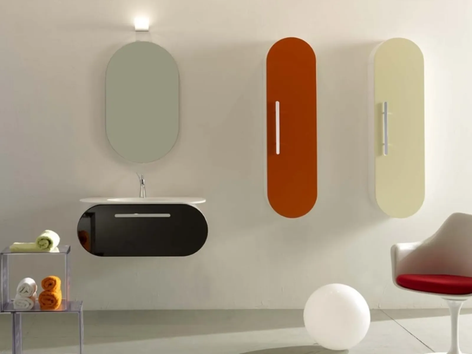 mobili sottolavabo il design quotidiano pulizia formale e grande capienza bagno rivo scavolini
