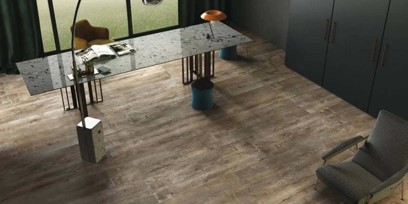 Gres porcellanato effetto legno