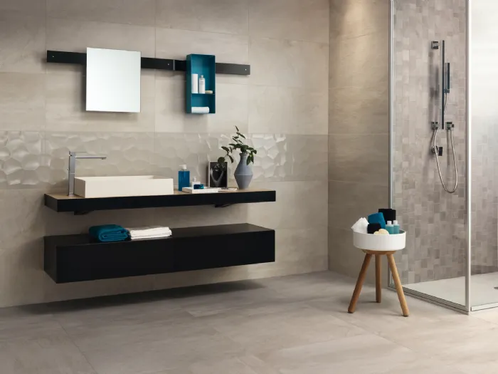 Pavimento grigio, una scelta di classe consigli rivestimenti Pavimento creativo bagno