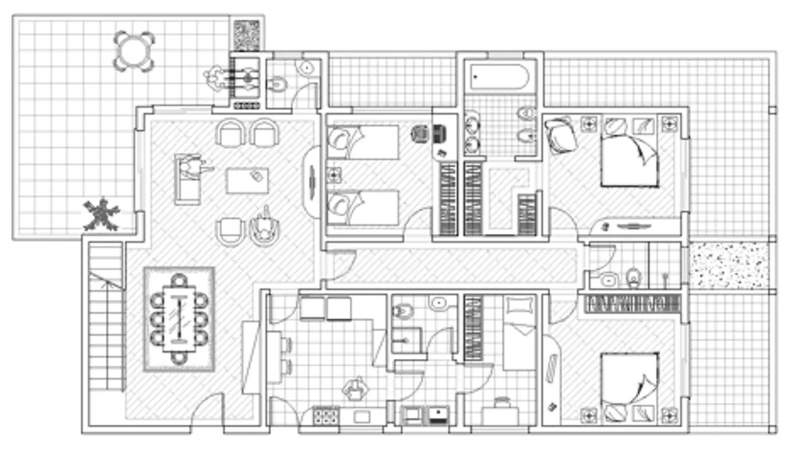 Planimetria casa come realizzarla progettazione casa for Disegno pianta casa