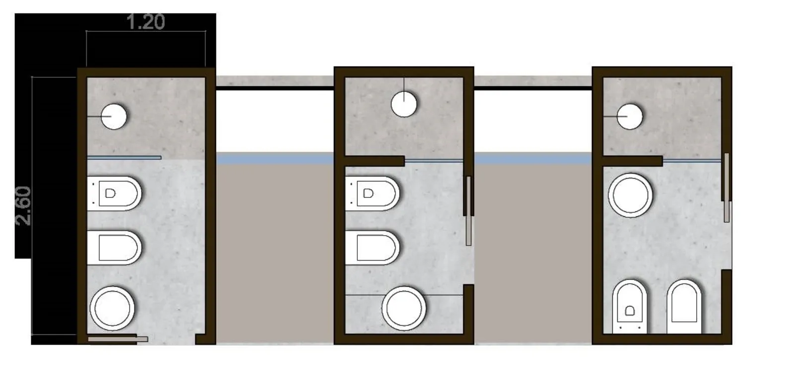 Progetto bagno, consigli per luso consigli bagno guida al progetto Progettare stanza 3d