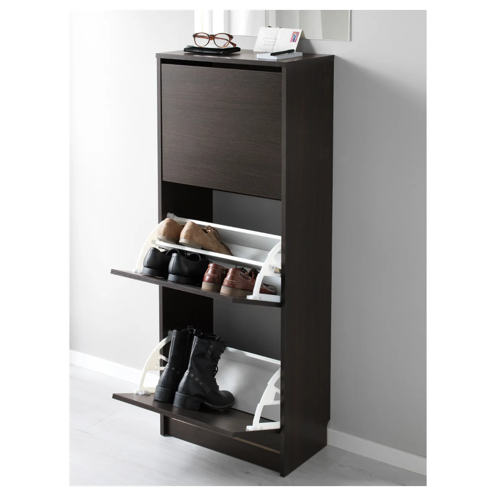 Scarpiere ikea, la soluzione ideale ai problemi di spazio ... Immagini mobili per bagno appoggiati a terra 81 cm
