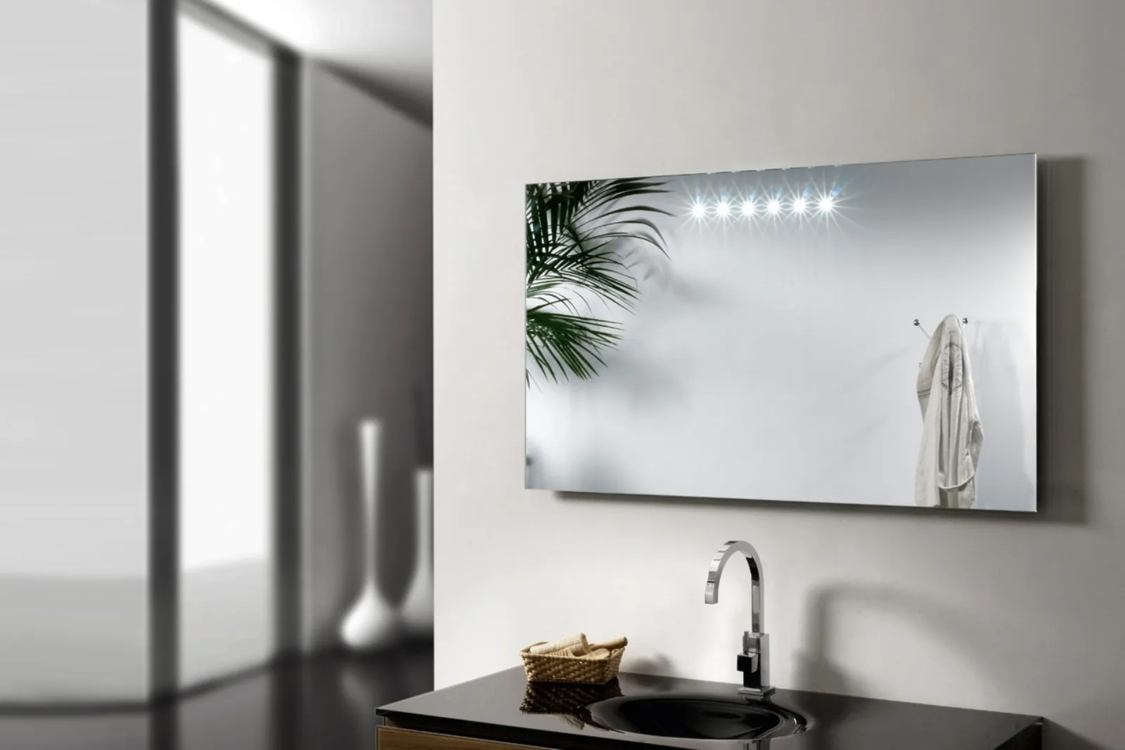 Specchio bagno arredo bagno Specchio bagno con luce led integrata