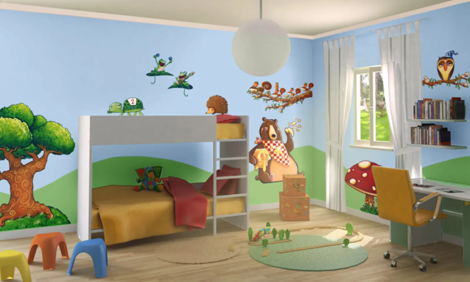 Sticker murali per bambini camerette per bambini Come decorare una cameretta