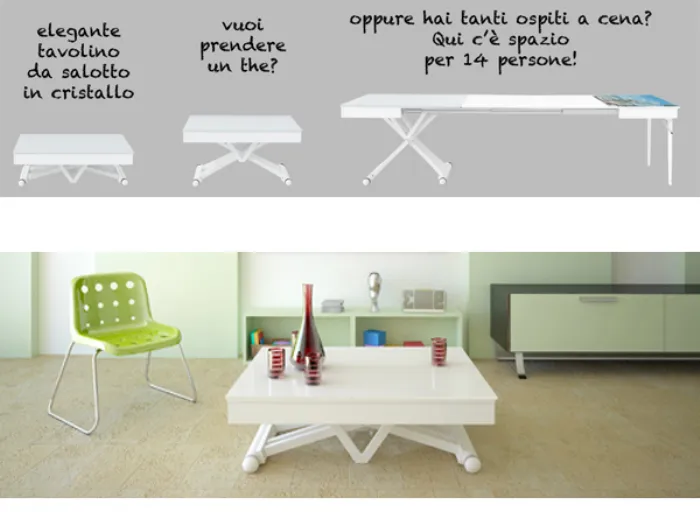 Tavoli a scomparsa: la funzionalità diventa stile - Tavoli Tavoli a scomparsa: la funzionalità diventa stile - Tavoli