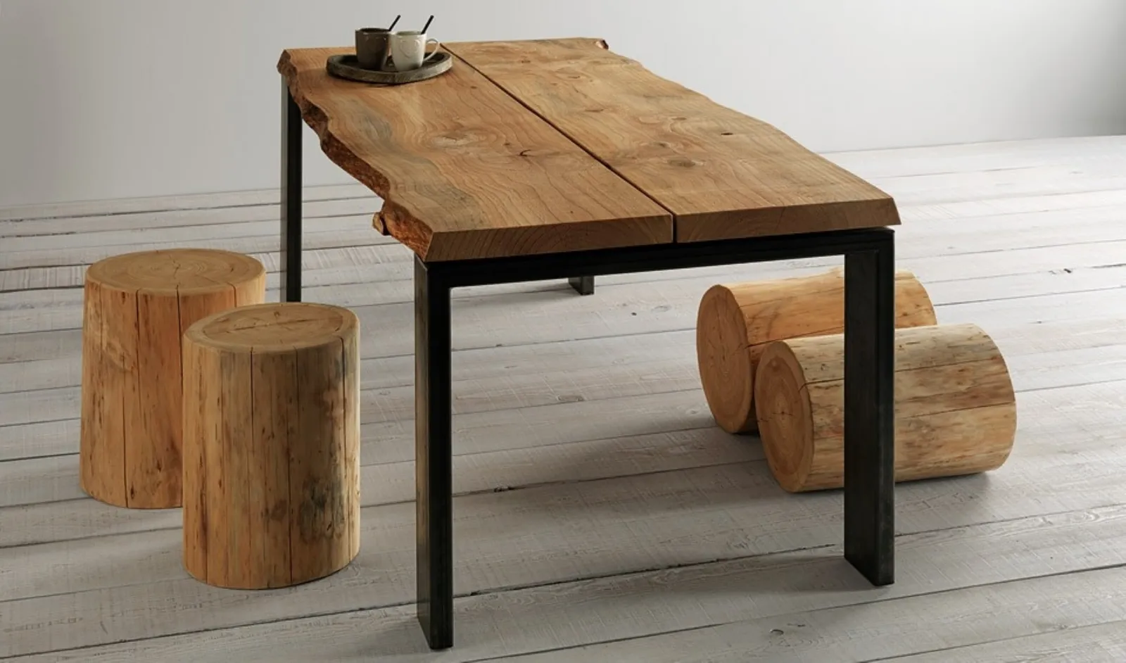 tavolo in legno grezzo fascino naturale e senza tempo tavoli