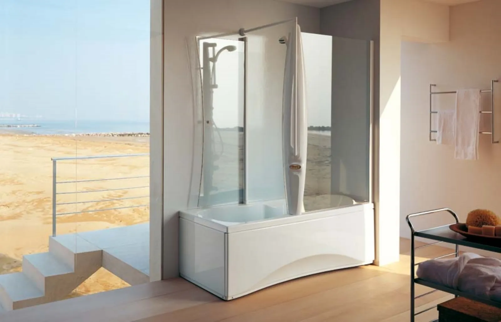 box doccia per vasca da bagno
